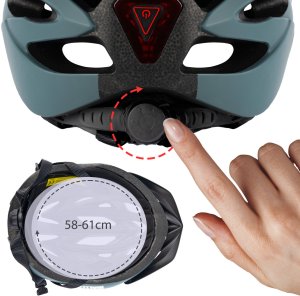 Kask Rowerowy Męski Damski Sport Regulowany 58-61 RAPID 4