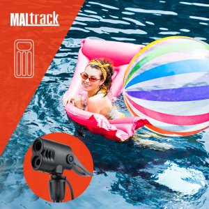 Pompka Rowerowa Nożna Z Manometrem Dwutłokowa Do Roweru Samochodu Materaca 11