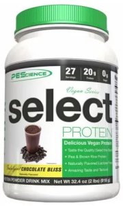 PEScience - Select Protein Vegan Series, Odżywka Białkowa, Chocolate Peanut Butter, Proszek, 918g 1