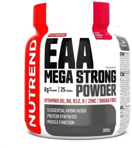 Nutrend - Aminokwasy, EAA Mega Strong Powder, Fruit Punch, Proszek 300g 1