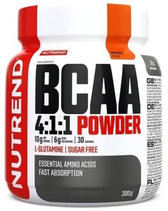 Nutrend - Aminokwasy, BCAA 4:1:1 Powder, Pomarańcza, Proszek 300g 1