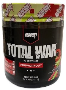 Redcon1 - Odżywka Przedtreningowa, Total War, Strawberry Kiwi, Proszek, 426g 1
