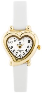 Zegarek na komunię damski PERFECT - SERCE biały zestaw 2