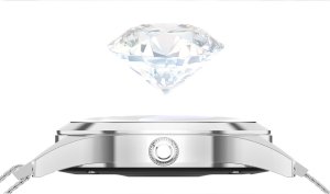 Zestaw Smartwatch G.ROSSI różowy srebrny +Torebka 8