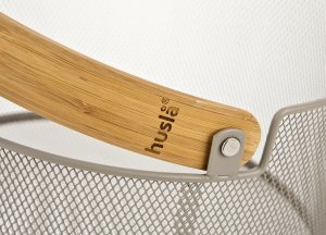 Husla Kosz na owoce szary 3