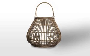 Lampion rattanowy Caen Gray 64 cm 1
