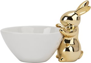 Misa dekoracyjna z zajączkiem złotym 5