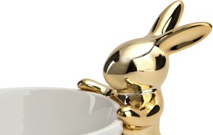 Misa dekoracyjna z zajączkiem złotym 7