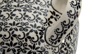 Bolesławiec Filiżanka ceramiczna 500 ml + spodek Dekor 941 6