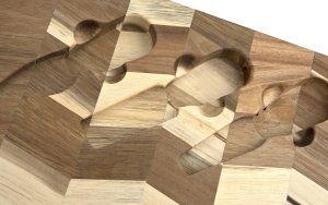 Deska akacjowa do serów z nożami MPL79780 5