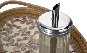 Szklana cukierniczka dyspenser 300 ml MPL 6