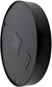 Zegar ścienny metalowy 50x50x8 cm Świat 4