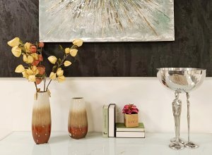 Wazon 27 cm Yanda Grey 4987 3