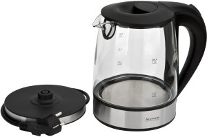 Czajnik elektryczny 1,2 L Maddie szklany 2