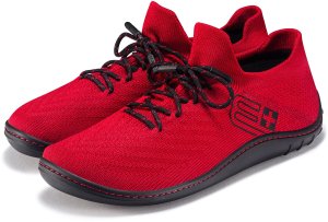 SH5010W Buty damskie BAREFOOT MERINO czerwony/czarny 39 2