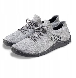 SH5010W Buty damskie BAREFOOT MERINO jasnoszary/grafitowy 40 2