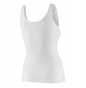 Brubeck TA1059W Koszulka damska bez rękawów COMFORT MERINO kremowy L 2
