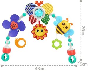 Anek Pałąk łuk na wózek łóżeczko fotelik zabawki ZA4311 3