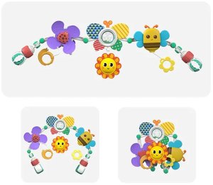 Anek Pałąk łuk na wózek łóżeczko fotelik zabawki ZA4311 4