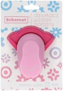 Dziurkacz ozdobny narożny 25mm 5 kropek MIX EDUKAMP 1