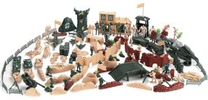 AIG mix Duża Baza wojskowa Żołnierzyki zestaw 200el ZA4364 8