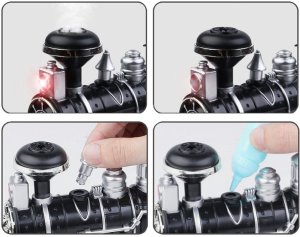 Kolejka Lokomotywa z wagonami na pilota RC0612 EDUKAMP 6