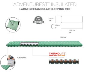 Bestway Bestway dmuchana karimata materac AdventuRest 198 x 71 cm 69618 2