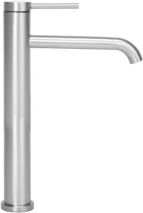 Bateria Umywalkowa REA CLIF nikiel szczotkowany Inox WYSOKA 3