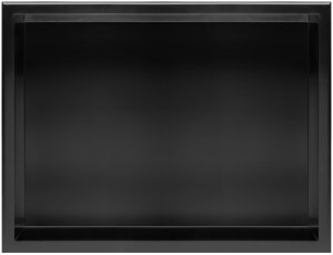 Rea PÓŁKA WNĘKOWA ŁAZIENKOWA 30x45 czarny mat 5