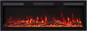 Aflamo MAJESTIC PRO 183cm + Dźwięk, Kominek elektryczny LED ścienny i do zabudowy 3