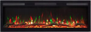 Aflamo MAJESTIC PRO 183cm + Dźwięk, Kominek elektryczny LED ścienny i do zabudowy 6