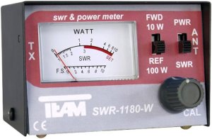 Reflektometr TEAM SWR-1180-W 1.7-30MHz 100W 1