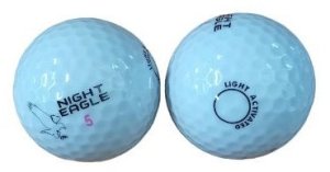 Piłki golfowe NIGHT EAGLE świecące led (różowe, 6 szt.) 3