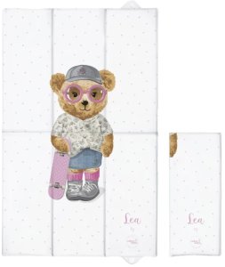 Składana mata do przewijania 80x50 Fluffy Puffy Lea Ceba Baby 1