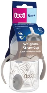 Pierwszy kubek z obciążoną słomką 150 ml Harmony 35/367 Lovi 1