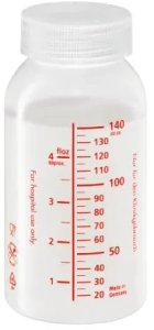 Butelka jednorazowa sterylna z PP z nakrętką 140 ml 205.013 Nuk MedicPro 1