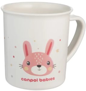 Kubeczek plastikowy 170 ml Cute Animals różowy Canpol babies 1