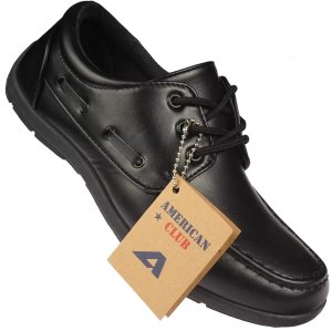 Półbuty chłopięce komunijne buty American Club CKOM-51BL czarne 38 1
