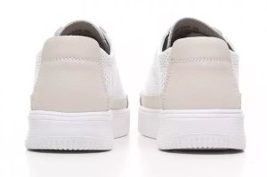 Skórzane buty sportowe damskie Sergio Leone DSP020BIBE białe 39 3