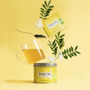 Kusmi Tea - Green Jasmine Bio - Herbata 20 saszetek 4