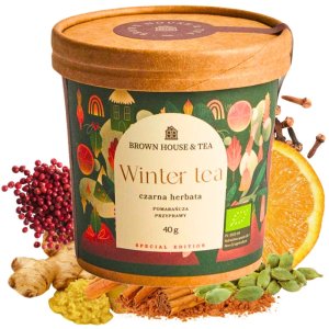 Brown House & Tea - Winter tea - Herbata sypana 50g 6