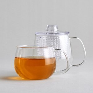 KINTO - UNITEA - Kubek z zaparzaczem do herbaty - Przezroczysty 350ml 2
