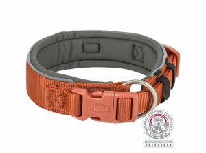 Obroża dla psa Trixie Premium Pomarańczowy Grafit XS/S 27-35 cm 1