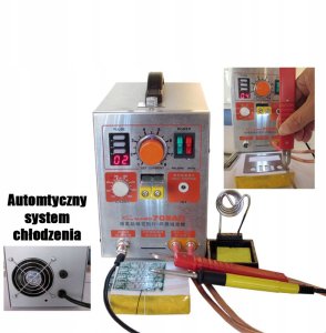 Spawarka Zgrzewarka Impulsowa Punktowa SUNKKO 709AD z Lutownicą Zestaw 2