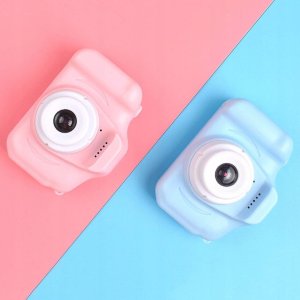 APARAT CYFROWY DLA DZIECI Dziecka Fotograficzny Kamera Różowy + KARTA 4GB 3