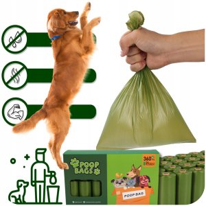 Dogs Collection WORECZKI Na Psie Odchody Worki na Kupy BIO* 360 sztuk 13