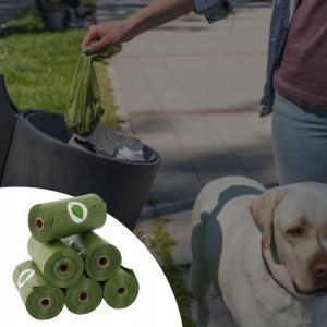 Dogs Collection WORECZKI Na Psie Odchody Worki na Kupy BIO* + ETUI 360 sztuk 11
