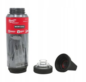 MILWAUKEE PACKOUT BUTELKA PLASTIKOWA 1005ml CZARNA 3