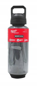 MILWAUKEE PACKOUT BUTELKA PLASTIKOWA 1420ml CZARNA 2