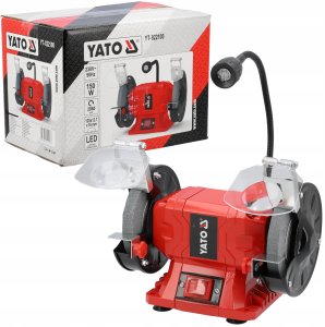 YATO SZLIFIERKA STOŁOWA 150W (125x12,7mm) 1